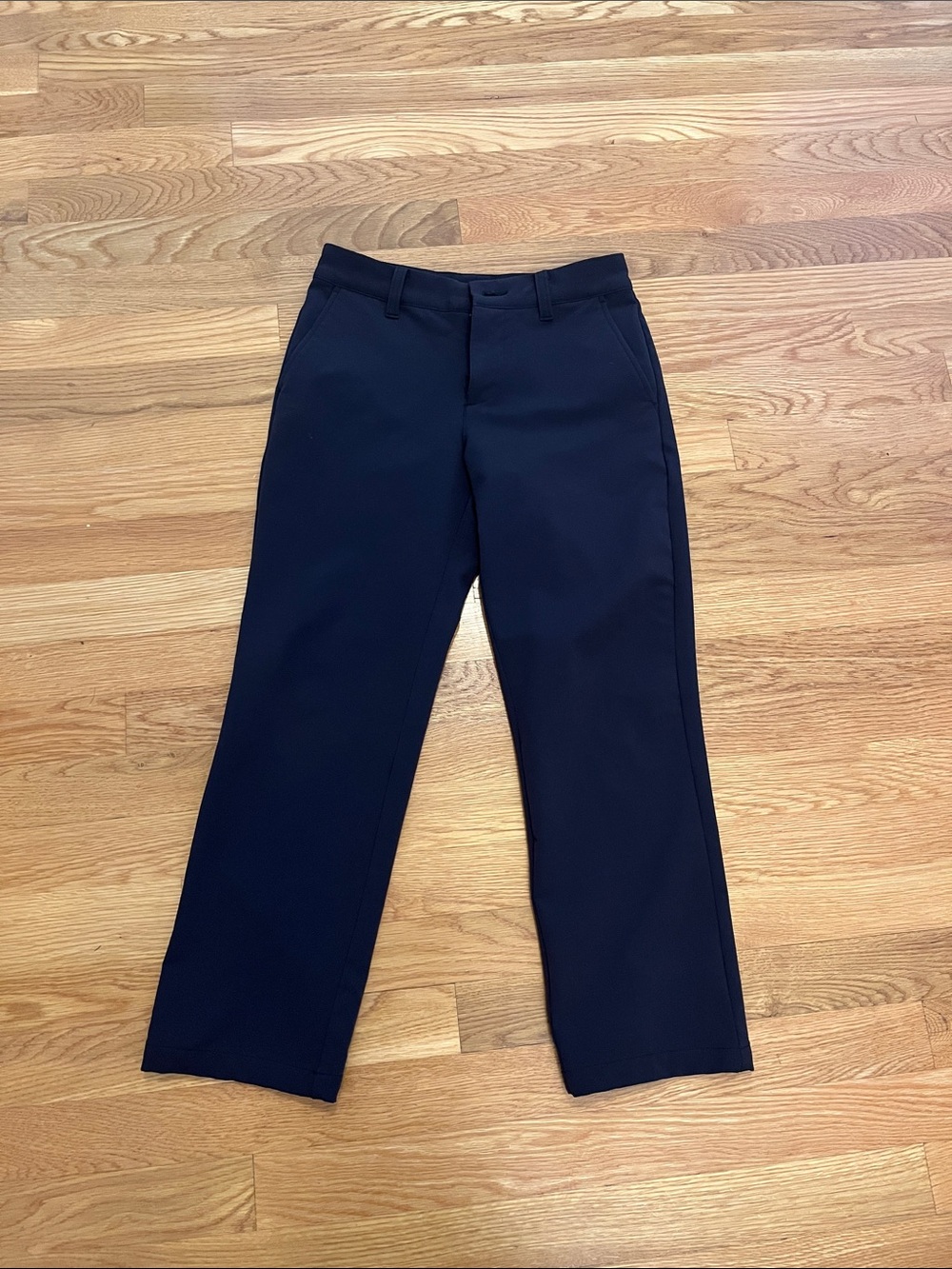 Puma Boys Black Performance Pants - Straight Leg